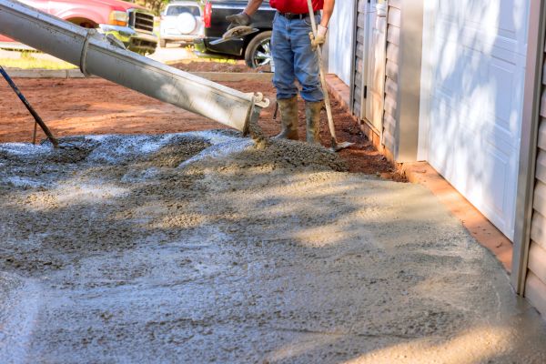 Cement Driveway Pouring in O Fallon