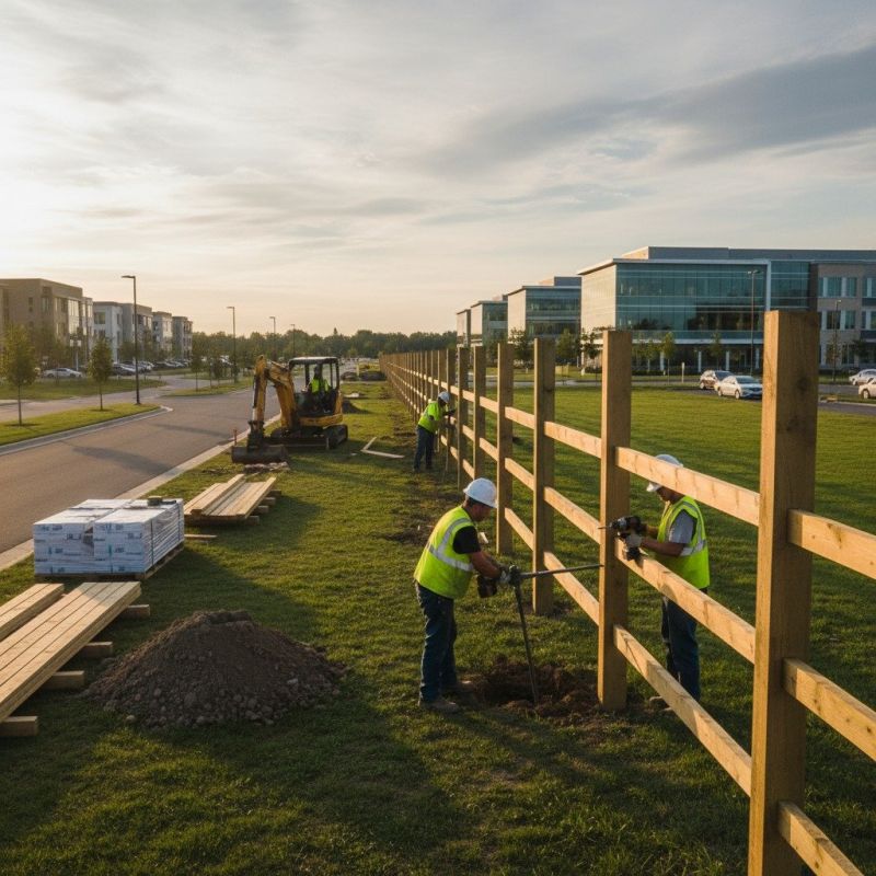 Concrete Fence Construction